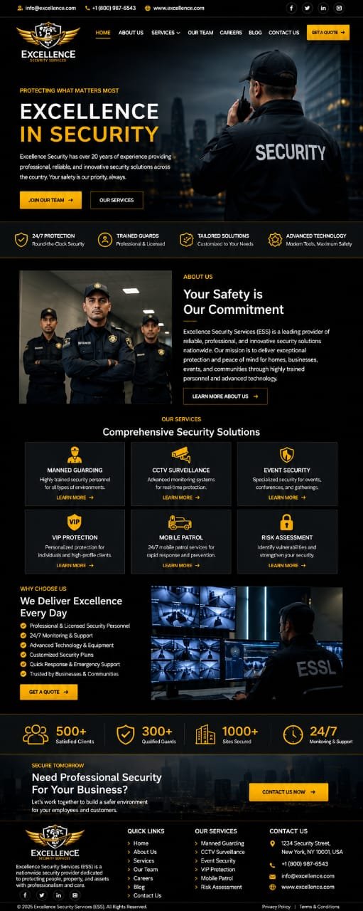 ESS360 professional security officers